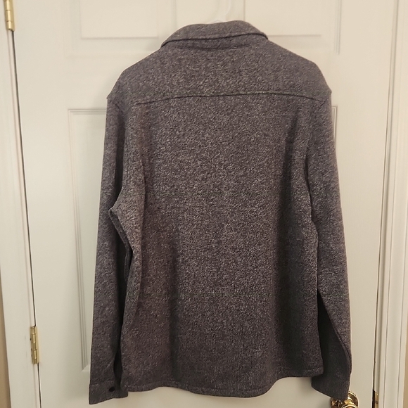 Eddie Bauer Gray Lightweight Shirt Jacket with Traditional Collar - Picture 7 of 7